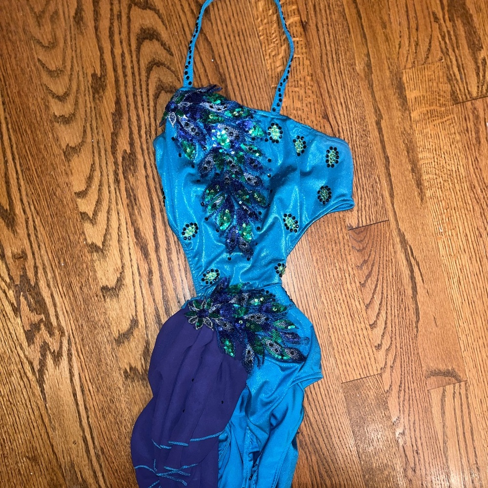 Glamour dance costume.